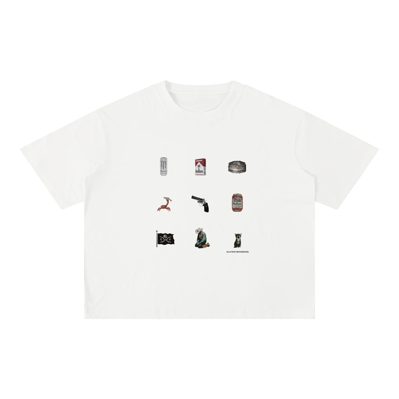 Mineral Wash Boxy Cotton T-Shirt